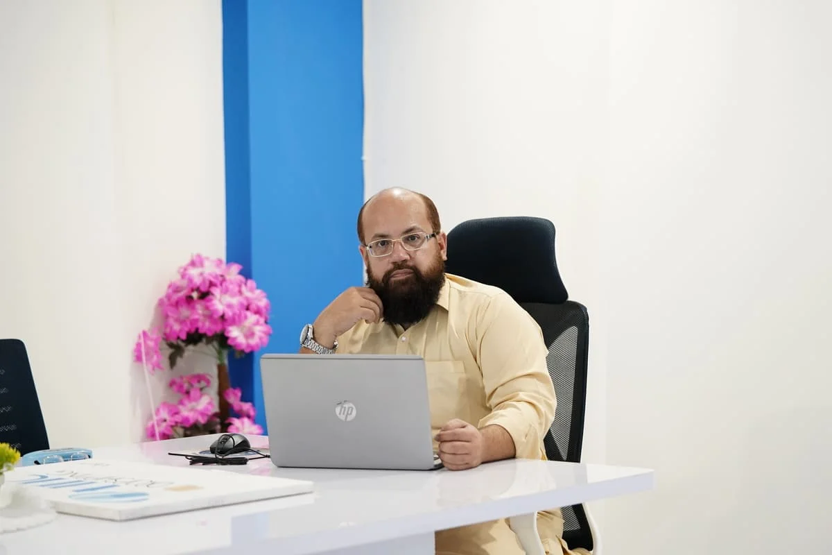 Dynamic team at work