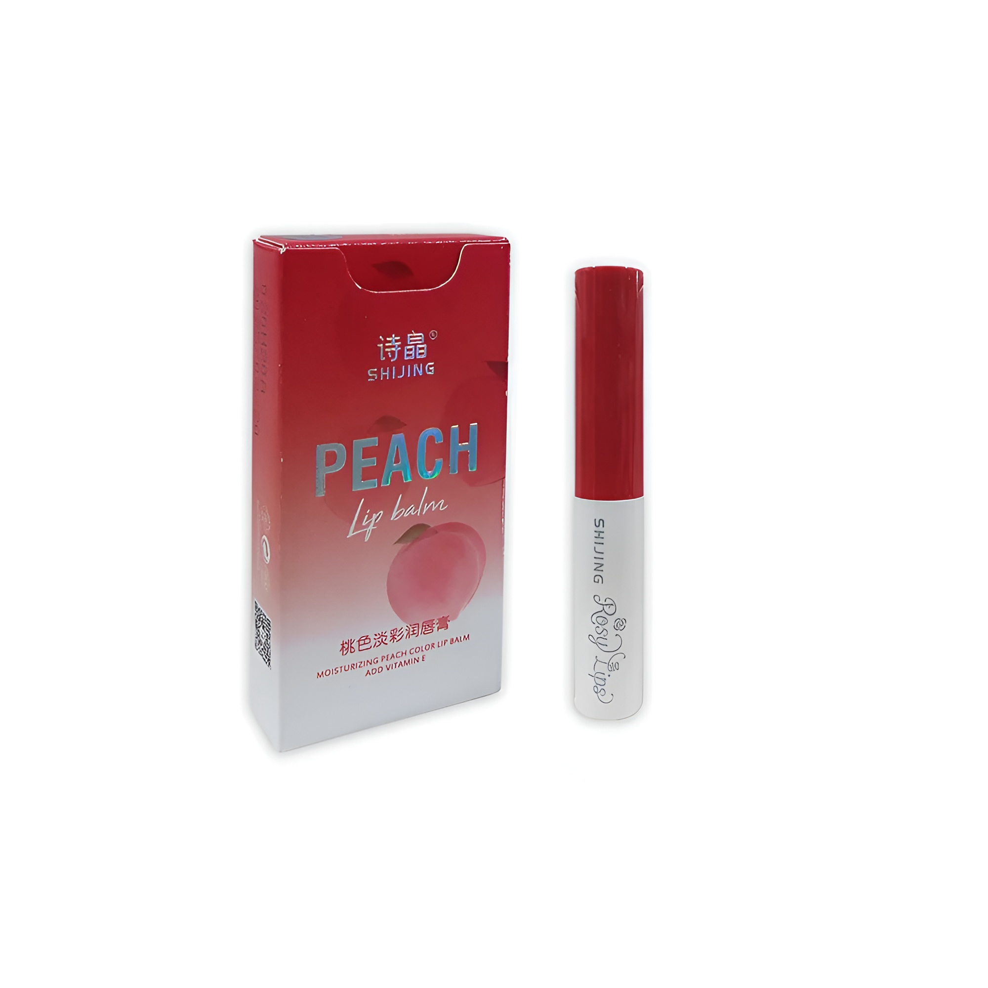 imgi 19 1302 Shijing 4 in 1 moisturizing Peach Color Lip Balm 1000x Picsart AiImageEnhancer